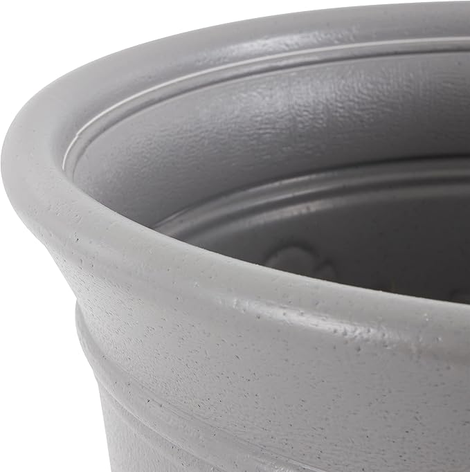 Suncast 2 Pack 300 Foot Heavy Duty 5 Gallon Decorative Plastic Hose Pot for Expandable and Lightweight Hoses, Ideal for Garden, Patio and Backyard Use
