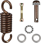 Hammock Chair Spring Outdoor Hanging Chair Fixing Kit Stainless Steel Spring Hook With Rotating Design Bolt Screw For Hammock Porch Swing