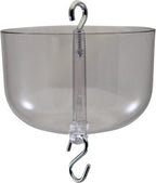 Nectar Protector Junior Bird Feeder Protection - Clear | See-Through Bowl Shows Water Level at a Glance - Compact Ant Moat Hangs Between Hook and Feeder to Protect Nectar