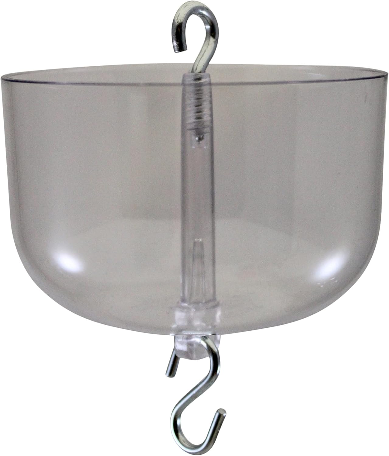 Nectar Protector Junior Bird Feeder Protection - Clear | See-Through Bowl Shows Water Level at a Glance - Compact Ant Moat Hangs Between Hook and Feeder to Protect Nectar