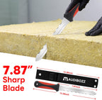 Insulating Knife, Lightweight sod knife - 7.87 stainless steel blade, suitable for outdoor gardening and cutting insulating materials