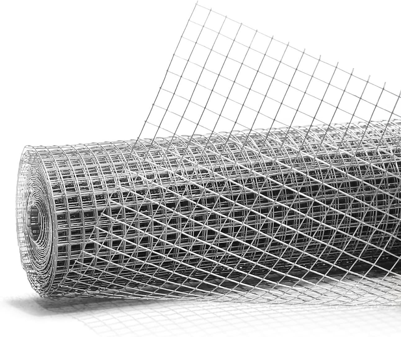 Fencer Wire 19 Gauge Hot-Dipped Galvanized Hardware Cloth with Mesh Size 1/2" x 1/2" for Chicken Coop/Run/Cage/Pen/Vegetables Garden and Home Improvement Project (g. 3 ft. x 10 ft.)