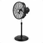 hurricane pro high-velocity oscillating metal stand fan, 3, main product view