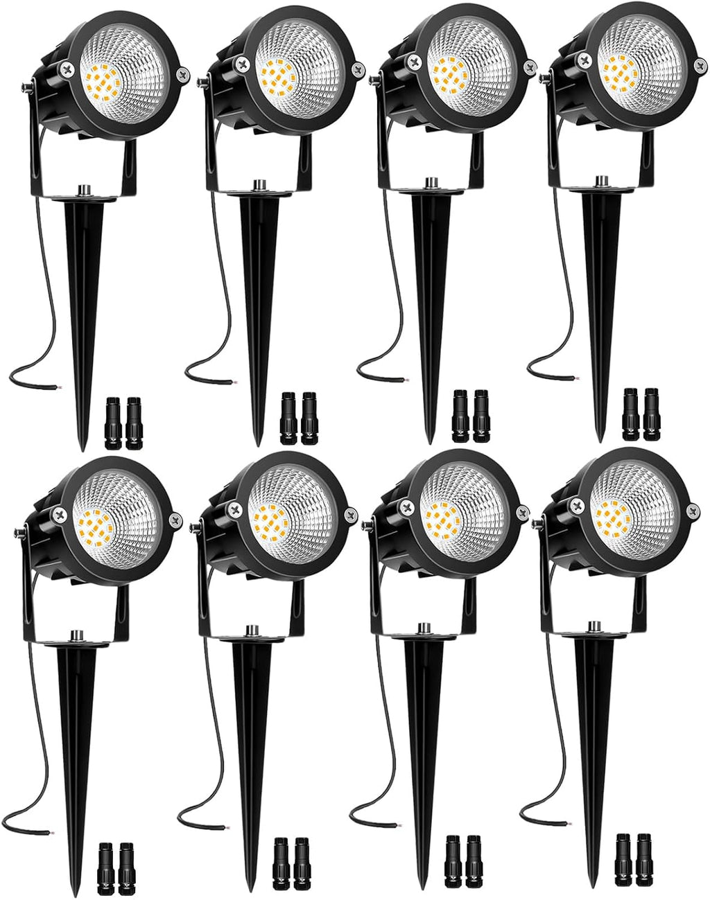 low voltage landscape lights, 10w 12/24v 2700k warm, main product view