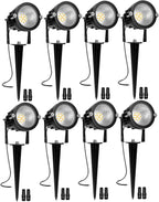 low voltage landscape lights, 10w 12/24v 2700k warm, main product view