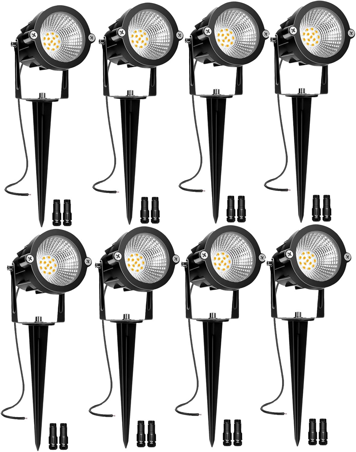 low voltage landscape lights, 10w 12/24v 2700k warm, main product view