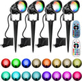halloween spotlights outdoor 12w rgbw landscape lights for, main product view
