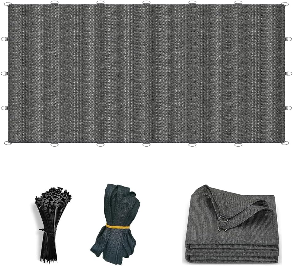 junflying 90% shade cloth 8x10 ft, uv-resistant sun, main product view