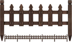 yaheetech 532.5in wooden picket fence panels for garden, main product view