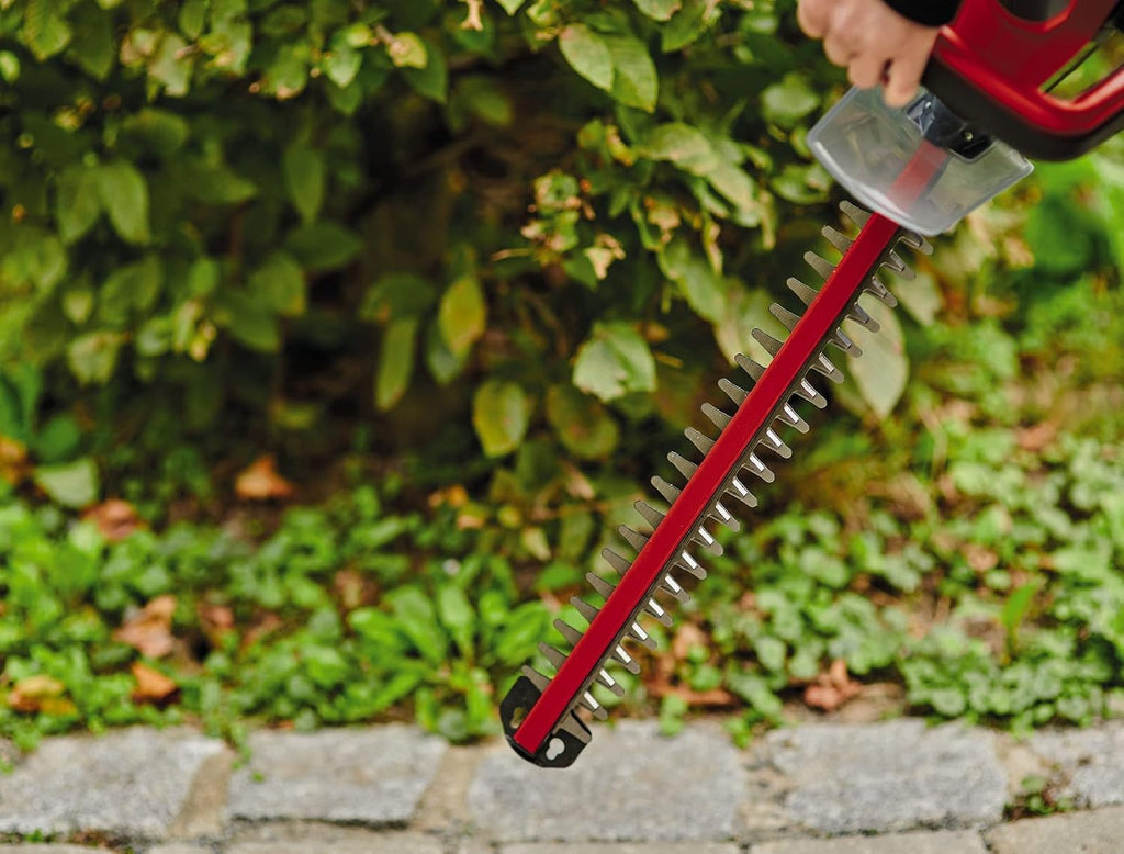 Einhell GC-CH 18/50 Li Solo Cordless Hedge Trimmer | PXC | 18 V | Metal Gear | Aluminium Knife Cover | Quiver | Without Battery