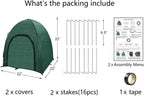 winter plant covers for snow and ice protection, package contents