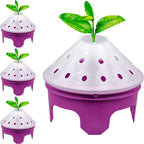 outdoor germination and grow kit with greenhouse domes, main product view