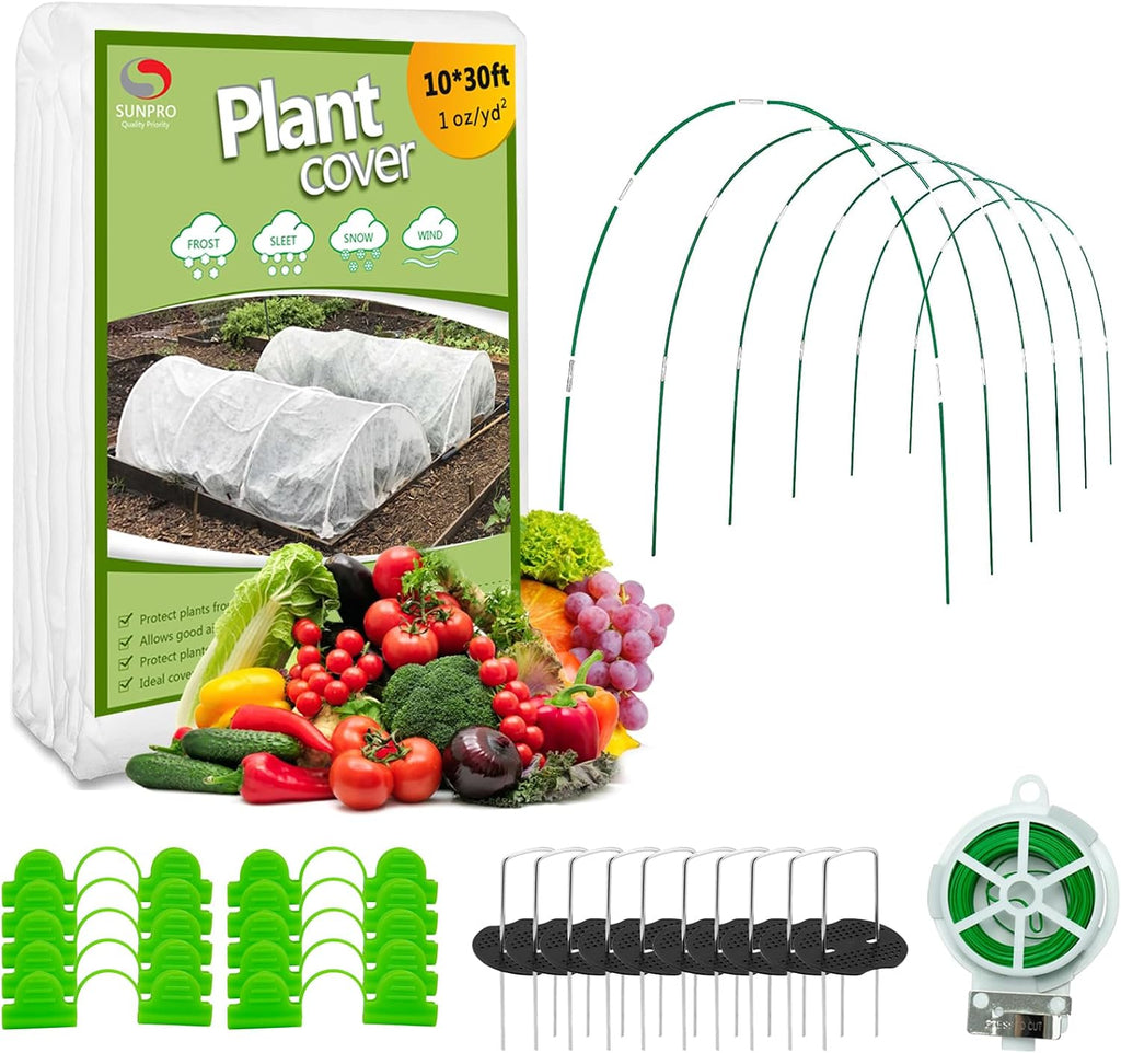 plant covers freeze protection kit, 10 x 30ft, main product view