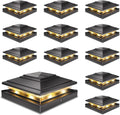 solar post cap lights 12pack,warm & cool light,for, main product view