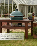 Grill Stand Nest for XL Big Green Egg BBQ Accessories - Fit for XLarge Egg