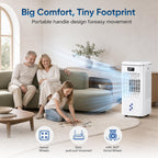 swamp cooler, 3-in-1 portable air conditioners，evaporative air cooler, close-up detail