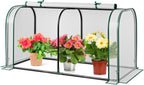 happygrill portable mini greenhouse with waterproof sun-protective pe, main product view