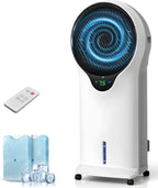 35" 3-in-1 evaporative air cooler, portable swamp cooler, main product view