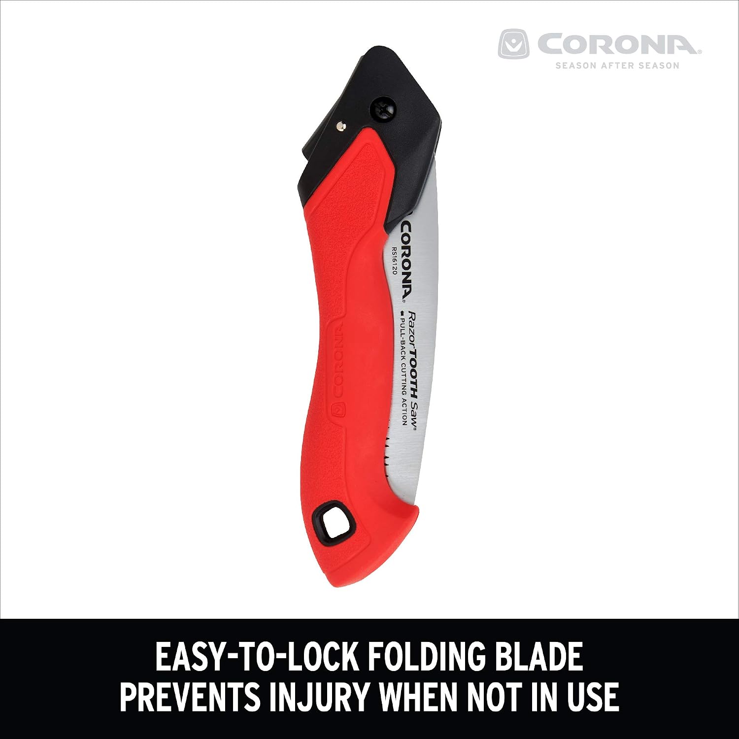 Corona RS16120 Razor Tooth Folding Saw, 7-Inch, Red (Pack of 6)