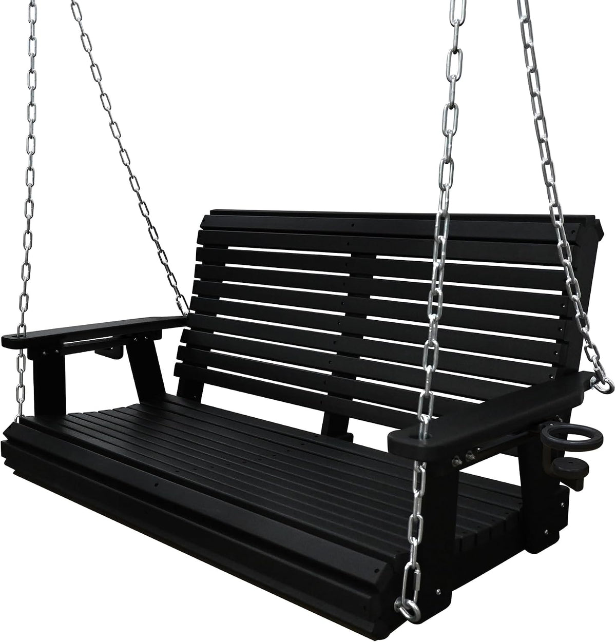 hdpe porch swing with 18/8 stainless steel bolts, main product view