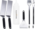 blackstone® essential griddle accessory toolkit for cooking, 6 shown in use