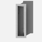 Veradek Brixton Window Box Plastic Planter - Large Rectangular Planter for Outdoor Balcony/Windowsill | Crack-Resistant All-Weather | Classic Estate Design for Flowers, Herbs, Succulents