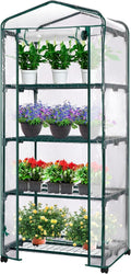 vivosun mini 4-tier greenhouse with wheels, 27 x, main product view