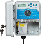 Hunter X-Core 6 Zone Sprinkler Timer, Indoor/Outdoor Sprinkler Controller | 6 station irrigation controller with seasonal adjustment, memory backup, manual controls, and no WiFi needed