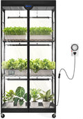 barrina lp750 indoor greenhouse with grow light, 4, main product view