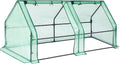 ohuhu portable mini greenhouse, 71"x36"x36" greenhouses for outdoors, main product view