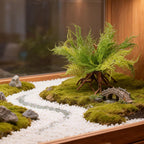 abzo fake plant artificial greenery potted plants, fake showing dimensions