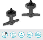 Gardena Micro-Drip-System Inline Drip Head, Pressure-equalising: Drip Head for Automatic Irrigation System, for Rows of Plants with Different Pot Heights, Simple Connection Technology (13312-20)