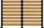 mupater 49'' h×78'' w outdoor fence privacy screen, main product view