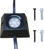 60/90/120 Packs Light Clips Mounts Bracket Compatible with Govee Outdoor Lights Pro （H706） 200FT, 128 Packs，250 Screws Included,Black