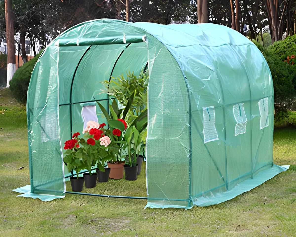 greenhouse walk-in green house greenhouse kit with observation, package contents