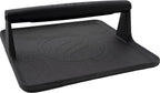 Blackstone 5554 Pre-Seasoned Cast Iron Griddle Grill Press, 10" x 10" x 4" | Signature, XL Extra Wide Base, Heavy Duty, Heat Resistant Handle, Square