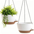 13 inch large self watering hanging planters with, main product view