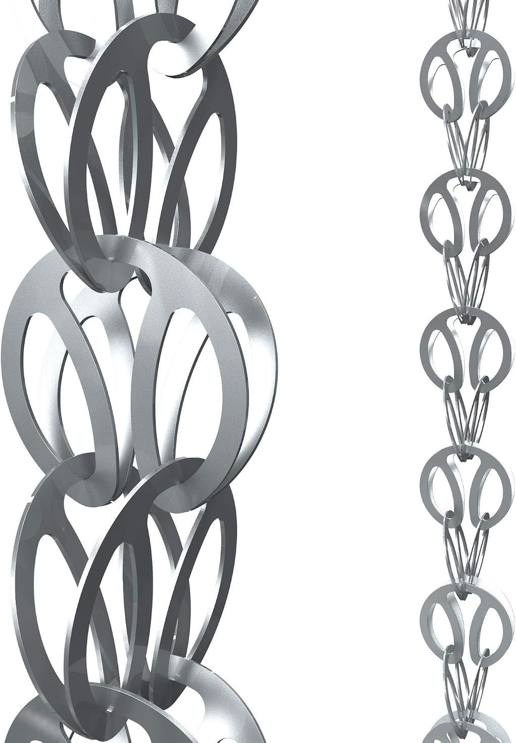 rain chains direct - modern loop rain chain, main product view