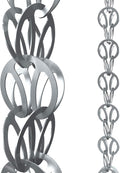 rain chains direct - modern loop rain chain, main product view