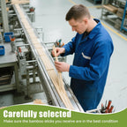 200PCS 8 inch Bamboo Skewers for BBQ,Appetizer,Fruit,Cocktail,Kabob,Chocolate Fountain,Grilling,Kitchen, Crafting and Party. More Size Choices 6"/8"/10"/12"/36"