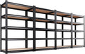 AOAORRG Set of 4 Garage Shelving Heavy Duty Storage Shelves, Metal Adjustable Shelving Unit, Utility Garage Organizer Shelf for Basement, Pantry, Kitchen, Warehouse, 45.6" Wx19.7 Dx78 H
