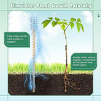 18 Pcs Electroculture Plant Stakes 12 Inches Long Copper Garden Stakes Electroculture Copper Gardening Antenna for Growing Vegetable Garden Plants Support