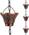 rain chains for gutters outside copper rain chain, main product view