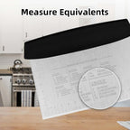 Vaincre 2PCS 6" Stainless Steel Bench Dough Scraper Cutter | With Measuring Scale, Multi-Use Baking Chopper & Spatula, For Pastry, Bread & Food Prep, Essential Kitchen Utensil