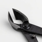 Wazakura Hand Forged Bonsai Concave Branch Cutter, Made in Japan 8 inch (200mm), Japanese Gardening Tools, Straight Edge Black