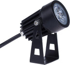 LemonBest® Outdoor LED Landscape Up Down Light Spotlight Low Voltage 12V for Yard Step Lawn Lighting (Yellow)