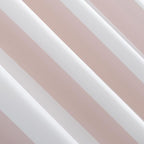 Sun Zero Valencia Cabana Stripe Indoor/Outdoor UV Protectant Energy Efficient Grommet Curtain Panel