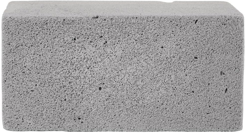 Jantex Grill Brick Cleaning Pumice Stone, L402 | Removes tough grease, burnt-on food and stains from barbecue griddles or flat hot plates. Handle sold separately.