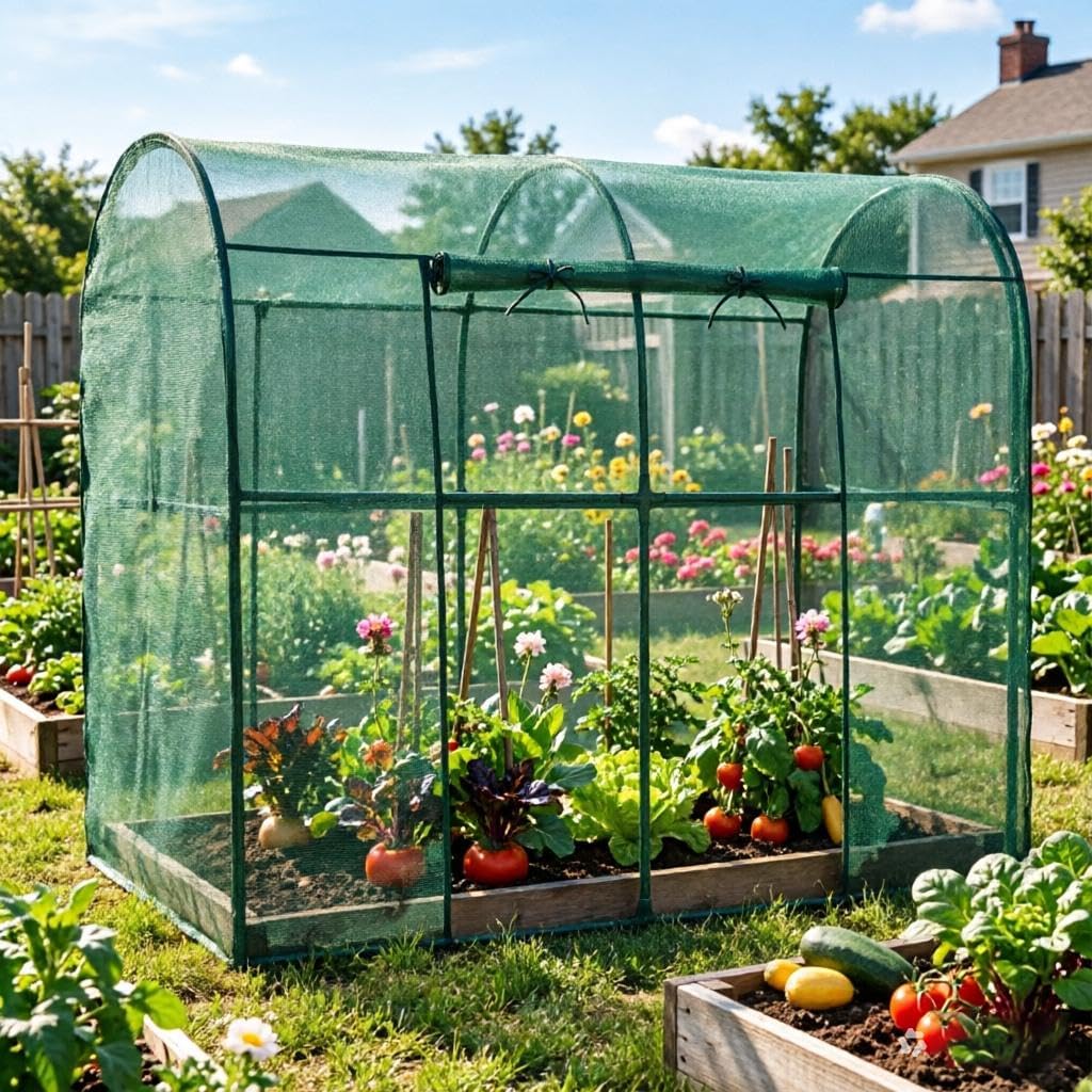 crop cages for garden plant, plant protection tent, main product view