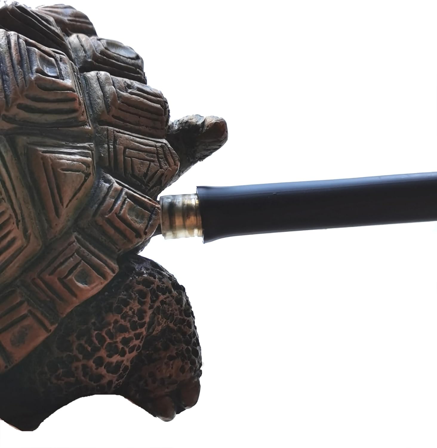 Handmade Turtle Pond Spitter - Resin Water Aerator for Garden & Koi Ponds